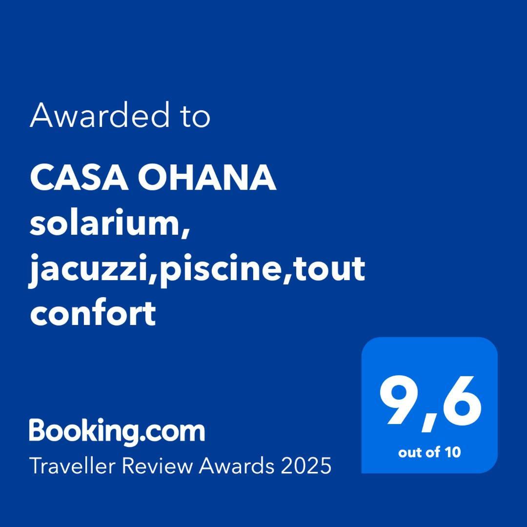 Casa Ohana Solarium, Jacuzzi,Piscine,Tout Confort أوريويلا المظهر الخارجي الصورة
